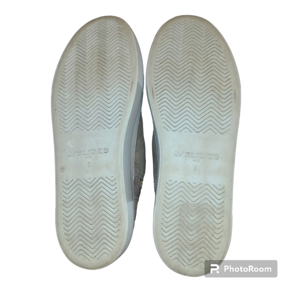 J Slides* Suede Leather Booties* Faux Shearling Lining* Taupe* Sz 9 - Picture 5 of 5